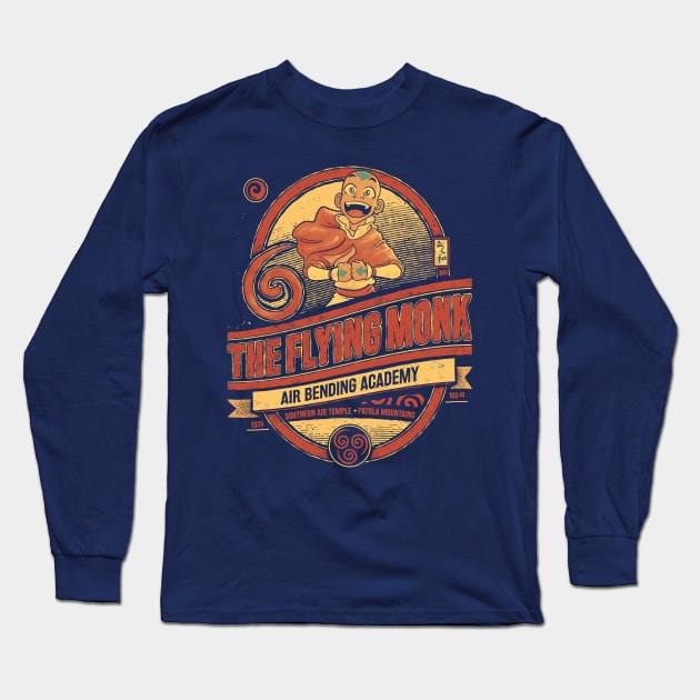 The Flying Monk Long Sleeve T-Shirt by teesgeex